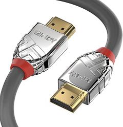 Lindy 37873 cable HDMI 3 m HDMI tipo A (Estándar) Gris, Plata