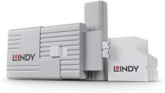 Lindy 40478 bloqueador de puerto Bloqueador de puerto + clave SD card Blanco Acrilonitrilo butadieno estireno (ABS)