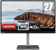 Lenovo L27q-38 LED display 68,6 cm (27") 2560 x 1440 Pixeles Quad HD Negro