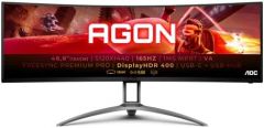 AOC B2 AG493UCX2 pantalla para PC 124 cm (48.8") 5120 x 1440 Pixeles Quad HD LED Negro