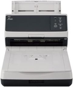 Fujitsu fi-8250 Alimentador automático de documentos (ADF) + escáner de alimentación manual 600 x 600 DPI A4 Negro, Gris