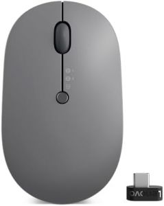 Lenovo Go Wireless Multi Device ratón Ambidextro RF Wireless + Bluetooth + USB Type-A Óptico 2400 DPI