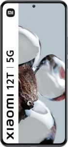 Xiaomi 12T 16,9 cm (6.67") SIM doble Android 12 5G USB Tipo C 8 GB 128 GB 5000 mAh Negro