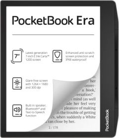 PocketBook 700 Era Silver lectore de e-book Pantalla táctil 16 GB Negro, Plata