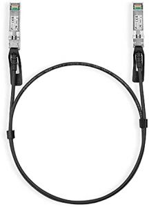 TP-Link TL-SM5220-1M cable de fibra optica SFP+ DAC Negro