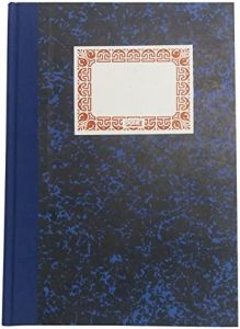 Dohe cuaderno cartoné índice 80h rayado horizontal cuarto azul