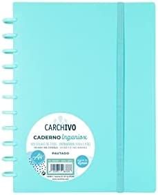CARCHIVO INGENIOX cuaderno y block A4 100 hojas Color menta