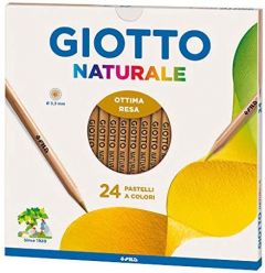 Giotto lápices de colores naturale estuche de 24