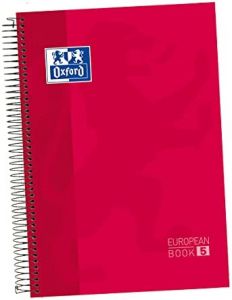 Oxford 400151480 cuaderno y block A4+ 120 hojas Rojo