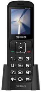 MaxCom MM32D teléfono móvil 6,1 cm (2.4") 100 g Negro Teléfono básico