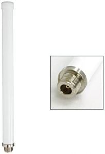 Alfa network aoa-2458-59-tf dual-band outdoor omni antenna 2.4ghz: 5dbi + 5ghz: 9dbi, with n (f) connector.