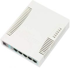 Mikrotik RB260GS Gigabit Ethernet (10/100/1000) Energía sobre Ethernet (PoE) Blanco
