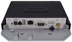 Mikrotik LtAP LTE6 kit 300 Mbit/s Negro Energía sobre Ethernet (PoE)