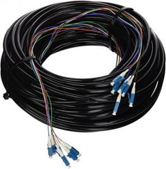 Ubiquiti FC-SM-100 cable de fibra optica 30,48 m LC Negro
