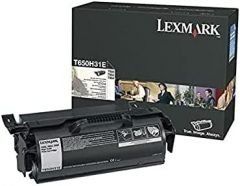 Lexmark Toner Black High Capacity Pages 25.000, LEX0T650H31 (Pages 25.000)