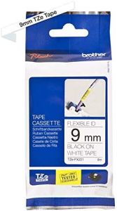 Brother TZE-FX221 cinta para impresora de etiquetas Negro sobre blanco