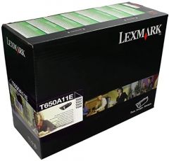 Lexmark T650A11E cartucho de tóner 1 pieza(s) Original Negro