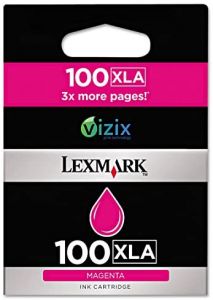 Lexmark 100XLA cartucho de tinta 1 pieza(s) Original Alto rendimiento (XL) Magenta