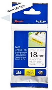 Brother TZE-S241 cinta para impresora de etiquetas Negro sobre blanco TZ