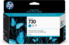 HP Cartucho de tinta DesignJet 730 cian de 130 ml