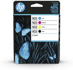 HP Paquete de 4 cartuchos de tinta Original 903 negro/cian/magenta/amarillo