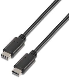 AISENS A107-0057 cable USB 2 m USB 2.0 USB C Negro