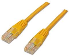 AISENS A135-0254 cable de red Amarillo 1 m Cat6 U/UTP (UTP)