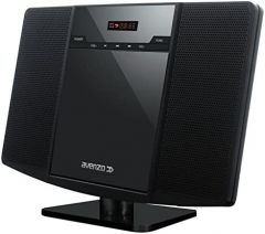 Avenzo AV6020 sistema estéreo portátil 4 W FM Negro Reproducción MP3