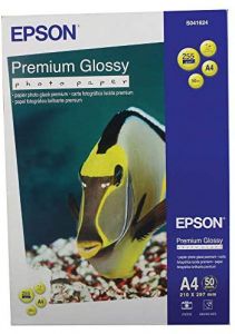 Epson Premium Glossy Photo Paper - A4 - 50 Hojas