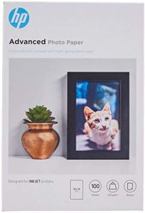 HP Papel fotográfico Advanced, brillante, 250 g/m2, 10 x 15 cm (101 x 152 mm), 100 hojas