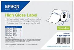 Epson High Gloss Label - Continuous Roll: 76mm x 33m