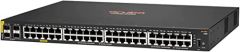 Aruba 6100 48G Class4 PoE 4SFP+ 370W Gestionado L3 Gigabit Ethernet (10/100/1000) Energía sobre Ethernet (PoE) 1U Negro