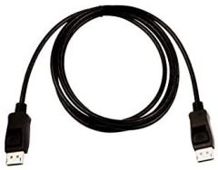 V7 Cable de vídeo negro Pro DisplayPort macho a DisplayPort macho 2m