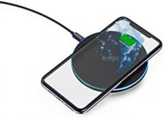 Urban Factory Powee Smartphone Negro, Azul USB Cargador inalámbrico Interior