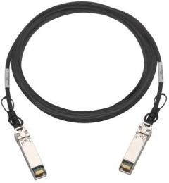 QNAP CAB-DAC15M-SFP28 cable de fibra optica 1,5 m QSFP28 Negro