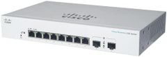 Cisco CBS220-8FP-E-2G-EU switch Gestionado L2 Gigabit Ethernet (10/100/1000) Energía sobre Ethernet (PoE) Blanco