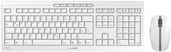 CHERRY Stream Desktop Recharge teclado Ratón incluido RF inalámbrico QWERTY Inglés Gris