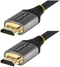 StarTech.com Cable de 2m HDMI 2.1 8K - Cable HDMI Certificado de Ultra Alta Velocidad - 48Gbps - 8K 60Hz - 4K 120Hz - HDR10+ - eARC - Cable HDMI Ultra HD 8K - Cubrimiento de TPE