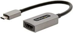StarTech.com Adaptador USB C a HDMI de Vídeo 4K 60Hz - HDR10 - Conversor Tipo Llave USB Tipo C a HDMI 2.0b Dongle - Convertidor USBC con Modo Alt de DP a Monitor TV o Proyector