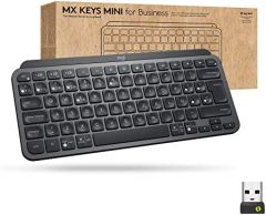 Logitech MX Keys Mini for Business teclado RF Wireless + Bluetooth QWERTY Español Grafito