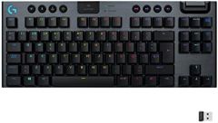 Logitech G G915 TKL teclado RF Wireless + Bluetooth Portugués Carbono