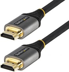 StarTech.com Cable de 0,5m HDMI 2.0 con Certificación Premium - Cable HDMI de Alta Velocidad con Ethernet Ultra HD 4K 60Hz - HDR10, ARC - Cable de Vídeo HDMI UHD - M/M