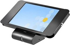 StarTech.com Soporte Seguro para Tablet - Base Universal Antirrobo para Tablets de hasta 10,5" - con Cerradura y Compatible con K-Slot - de Montaje en Escritorio, Pared o VESA - para POS