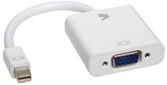 V7 Adattatore video bianco da Mini DisplayPort maschio a VGA femmina
