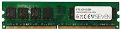V7 1GB DDR2 PC2-5300 667Mhz DIMM Desktop módulo de memoria - V753001GBD