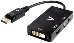 V7 Adaptador DisplayPort (m) a VGA, HDMI o DVI (h)
