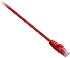 V7 Cable de red blindado CAT6 STP 01M Rojo