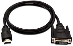 V7 HDMI (m) de 1 m a DVI-D dual-link (m) - Color negro