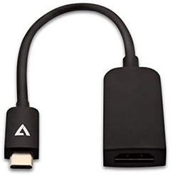 V7 Adaptador USB-C (m) a HDMI® (h) color negro fino