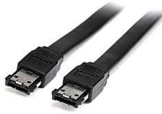 StarTech.com Cable de 1,8m eSATA Externo Blindado - Macho a Macho